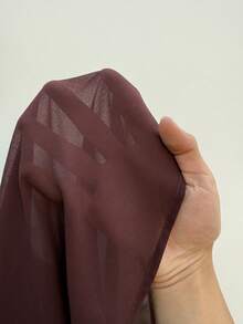 Rustia 大码女式法式度假复古棕色雪纺吊带背心，露背设计，领口系带，不规则金属扣，修身吊带衫，外套，度假吊带上衣，优雅上衣，适合日常出行、返校季、度假、音乐节、春夏吊带衫、春夏女装 + 科切拉音乐节/音乐节/派对 - 棕色 - 查看 7