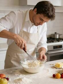 1个/2个/6个装不锈钢木柄手动打蛋器/搅拌器 - 无需电池，金属材质，方便烘焙和烹饪，是打发和混合食材的理想选择，打蛋器 | 手动搅拌器 | 结构坚固，手持式打蛋器 - 彩色 - 查看 3