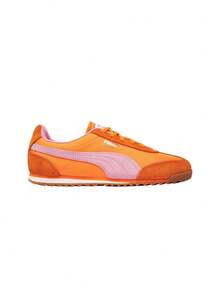 Women's Casual Athletic Shoes Orange 398682 - Orange and Violet - View 1