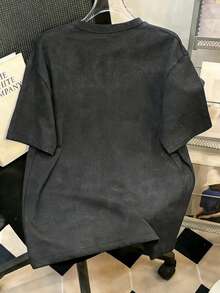 Manfinity Joysei Áo thun nam thời trang mùa hè, họa tiết hình vịt in trên cơ bụng, thích hợp mặc thường ngày. - Nhiều màu - Xem 2