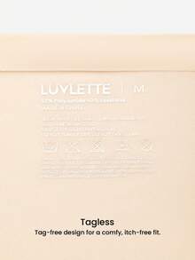 LUVLETTE 3条装无痕中腰透气女士内裤套装 - 黑色 - 彩色 - 查看 10