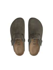 Birkenstock Boston VL Narrow Women's Clogs Green 1024714 - Kaki - Visa 3