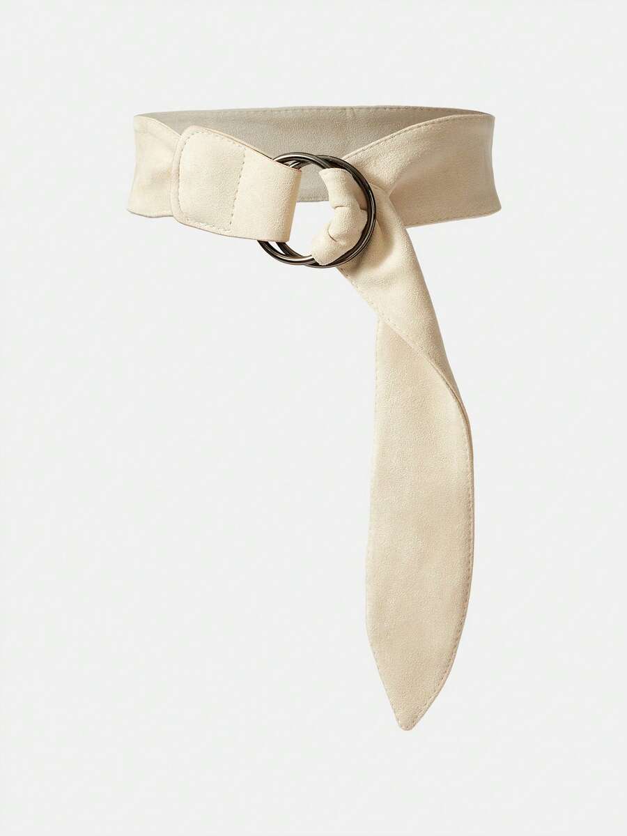 MOTF PREMIUM NEW SUEDE BELT - Beige - View 2