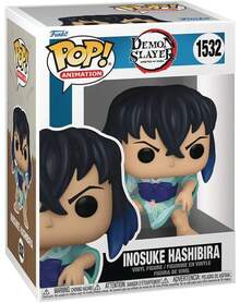 Funko 乙烯基人偶动画收藏模型 #1532，身着夏日装束、蓝黑色头发的凶猛武术家角色，造型独特的超大头部展示人偶，适合摆放在书架或桌面上，是理想的礼物之选。 - 彩色 - 查看 4