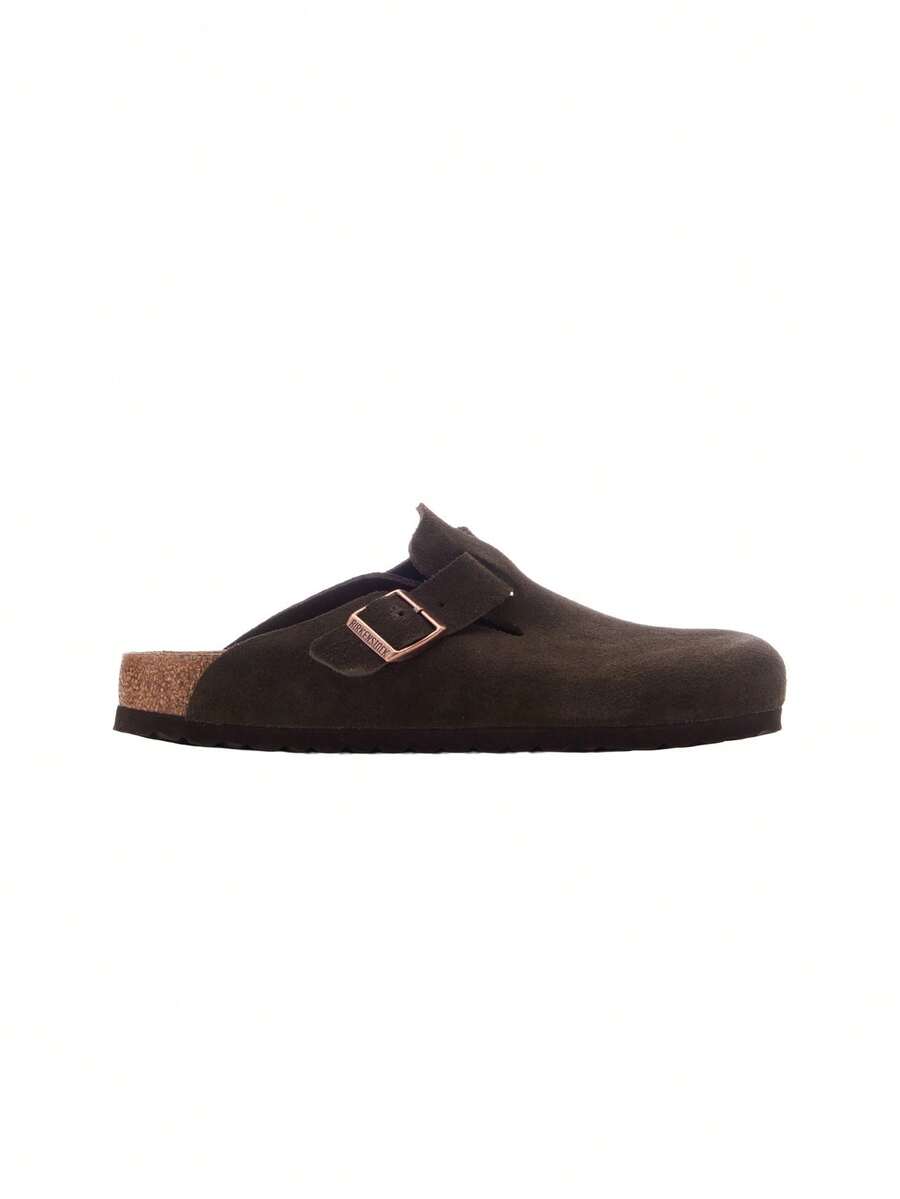 Birkenstock Boston Women's Clogs Mocca 660463 - 棕色 - 查看 1