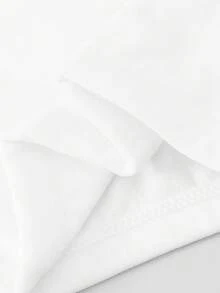 3 piezas de ropa interior suave con estampado de mariposa para niñas - Gris - Ver 4