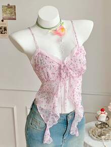 Comfortcana 2026新款夏季服装/夏季上衣/春季女装/冬季服装/女士冬季服装/女士节日服装/复活节上衣/派对上衣/女士优雅沙滩泳衣/沙滩装/婚礼/母亲毕业礼服/优雅/女士休闲衬衫/女士度假装/运动裤/女士运动短裤/女士正装/奢华/Y2K上衣/女士职业装/乡村音乐会服装/亮片/流苏/荷叶边/波点/花朵/图案短裤/豹纹/粉色上衣 - 粉色 - 查看 9