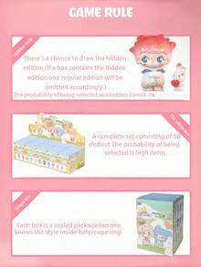 盲盒、卡通人物公仔、汽车内饰摆件、办公桌摆件、生日礼物/圣诞礼物，不含毛绒 - 潮流盲盒 - 查看 6