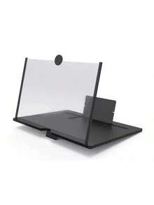 1个10/12英寸抽屉式手机屏幕放大镜，手机视频放大镜，高清全屏放大，适合观看手机视频 - 彩色 - 查看 12