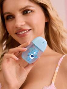 SHEIN X Care Bears 50毫升/1.8盎司可爱卡通熊糖果色塑料空分装瓶，按压式喷雾瓶，便携式可灌装喷雾瓶，可灌装清洁液、驱蚊液、护肤水等液体，可重复使用灌装瓶，礼品，适合日常使用，旅行必备，喷雾细腻，防漏，容器，浴室 - 彩色 - 查看 8