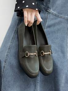 Army green leather pattern