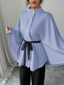 Elenzga Women's Knitted Elegant Vacation Commuting Autumn Two Pieces Set - Multicolor - View 6