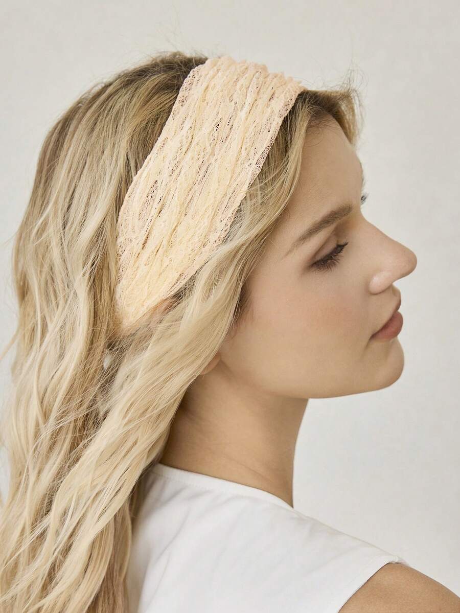 MOTF PREMIUM Pañuelo para la cabeza BEIGE - Beis - Ver 1