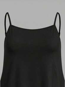 SHEIN EZwear 2 chiếc áo hai dây cỡ lớn màu trơn, thích hợp cho mùa hè. - Nhiều màu - Xem 6