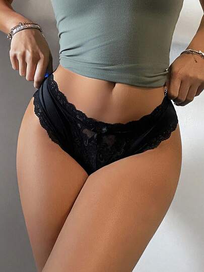 Women's Lace Patchwork Sexy & Comfortable Briefs
