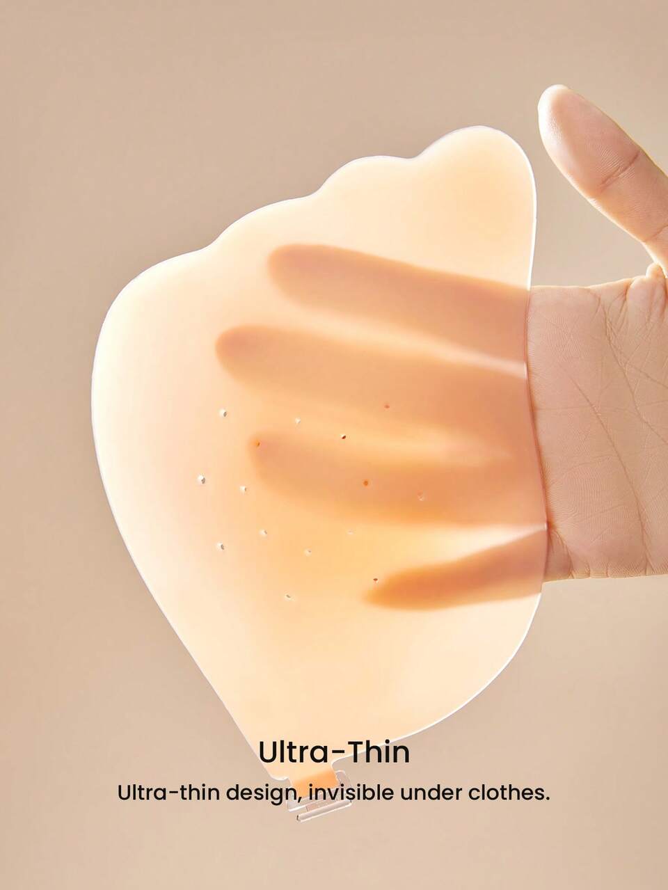 Plus Reusable Self-Adhesive Backless Strapless Bra