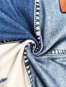 EMERY ROSE Women's Denim Effect Print Casual Camisole - Multicolor - View 3