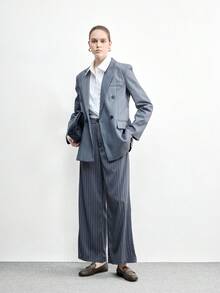 CUCCOO BIZCHIC 女士棕色绒面革一脚蹬乐福鞋，配金色搭扣，圣诞节穿着舒适 - 擦色墨綠 - 查看 3