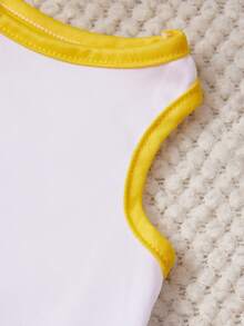 PETSIN 2 Pieces Of Pet Cat And Dog Universal Cute Rabbit Print Casual Comfortable Breathable Dog Vest - Multicolor - View 2