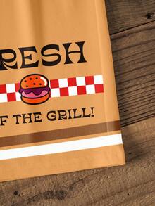 SpongeBob SquarePants | SHEIN 男童卡通条纹印花圆领短袖T恤和短裤休闲套装 - 白色 - 查看 5
