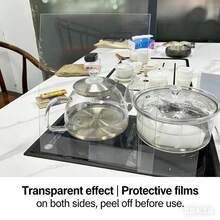 SHEIN 10 片透明亚克力板，用于更换相框玻璃、展示物品、绘画、DIY 工艺品、婚礼和生日派对座位卡装饰情人节、情人节婚礼、生日 - 無色 - 查看 11