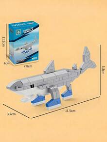 POKOJA LAND Italian Brainrot Toy Building Blocks For Adults,Tralalero Tralala Shark Action Figures,Weird Stuff Collectible,Creative Toys And Games,Tung Tung Tung Sahur Anime Gift Set Spring To Summer - Multicolor - View 20