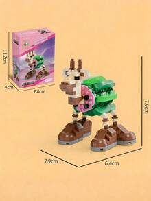 POKOJA LAND Italian Brainrot Toy Building Blocks For Adults,Tralalero Tralala Shark Action Figures,Weird Stuff Collectible,Creative Toys And Games,Tung Tung Tung Sahur Anime Gift Set Spring To Summer - Multicolor - View 16