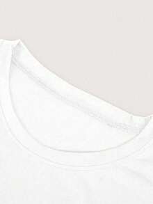 Manfinity Dauomo Men's Casual Lobster Print Round Neck Tank Top - White - View 4