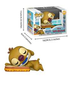 Funko Sleeping Cartoon Alien Vinyl Figure #1571, Limited Edition Relaxing Pose Collectible With Sandwich Base, Cute Display Model For Shelf, Desk Or Gift Idea - Multicolor - View 2