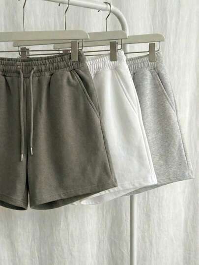 3 Conjunto shorts básicos estilo jogger – Comodidad y versatilidad para tu día a día ejercicio deporte casa diario
