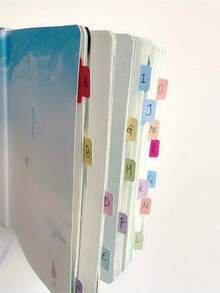 60 Buah/360 Buah Label Perekat, Label Buku Berwarna, Label Indeks Dua Sisi yang Dapat Ditulis Ulang dan Diposisikan Ulang, Mampu Menyoroti atau Menandai Informasi Penting Buku, Catatan, dan Rencana Bacaan (25mm X 35mm) - MultiWarna - View 6