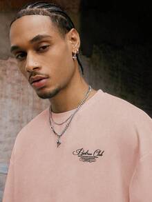 PAVTROS Áo thun nam thời trang in hình thánh nhân theo yêu cầu - Hồng - Xem 6