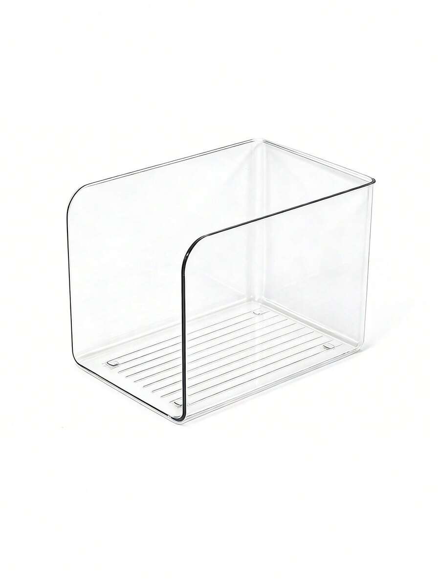 A High-Quality Thickened Acrylic Transparent Creative Simple Large-Capacity Bookshelf, Desk Book And Document Storage Rack, A Back-To-School Season Essential - Multicolor - View 1