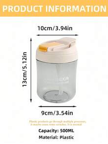 1 Cốc du lịch 540ml có nắp lật, cốc giữ nhiệt có ống hút, bình nước thể thao, cốc cà phê. - Nhiều màu - Xem 6