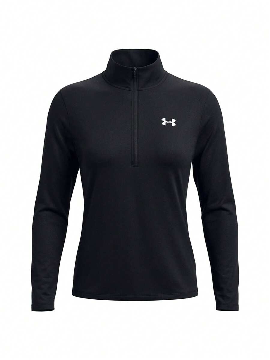 Under Armour Tech Women's 1/2 Zip Sweatshirts - Black - View 1