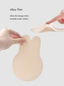 SHAPORA 2 Pairs Women's Adhesive Bra Straps - Apricot - View 2