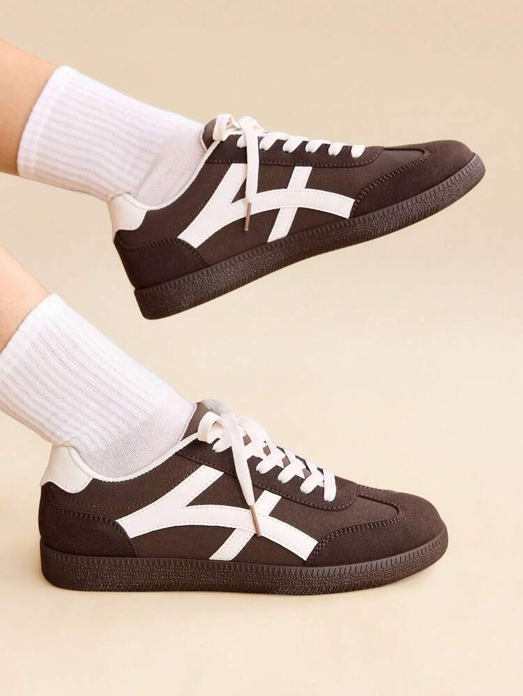 CUCCOO EASI Women's Soft & Comfortable Casual Lace-Up Sneakers, Suitable For All Seasons, Spring/Summer