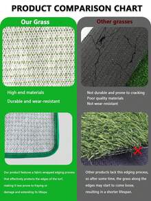 Pet Lawn Pee Pad, Dog Toilet, Fake Grass, Potty Training Mat, Artificial Grass Pad - Multicolor - View 9