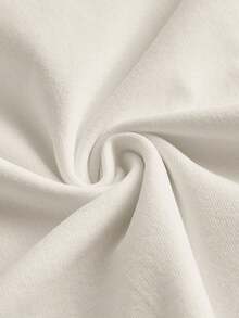 Manfinity Joysei Áo thun nam cỡ tiêu chuẩn in hình vỏ sò và sao biển, cổ tay áo phối màu nâu. - Màu be - Xem 4