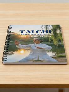 1pc Tai Chi Themed Planner, Spiral-Bound Notebook, Perfect Gift For Tai Chi Enthusiasts Suitable For Study Office Work And Back-To-School Season - multicolor - View 5
