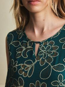 Écloséra New Arrival Spring/Summer Sleeveless Midi Loose Dress For Women - Multicolor - View 3