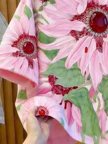 Resyla Áo thun ngắn tay in họa tiết dành cho nữ, trang phục mùa hè. - Nhiều màu - Xem 4