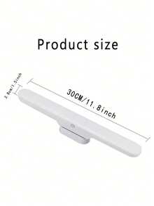 Teckwe 1pc/2pcs USB Rechargeable Battery Powered Makeup Mirror Light, Eye-Caring Desk Lamp, Reading Light, Adjustable Color & Brightness, Adjustable Angle, Wireless Makeup Light For Bathroom Mirror(Equipped With A Single 1200mAh Lithium Battery The Shipment Does Not Include A Charging Cable.) - Mirror Light - View 6
