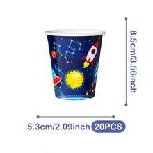火箭宇航员一次性餐盘、餐巾纸和杯子套装，可供20位客人使用。这款一次性派对套装（包括餐盘、餐巾纸和杯子）非常适合生日派对、婚礼和家庭野餐。 - 查看 9