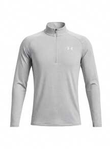 Under Armour Tech 2.0 Women's 1/2 Zip Long Sleeved Shirt Grey - Light Grey - View 1