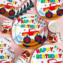 Bộ đồ dùng dùng một lần hình xe đạp leo núi gồm đĩa, khăn ăn và cốc, phục vụ 20 người. Bộ đồ dùng tiệc dùng một lần này (bao gồm đĩa, khăn ăn và cốc) rất phù hợp cho các bữa tiệc sinh nhật, đám cưới và dã ngoại gia đình. - Xem 3