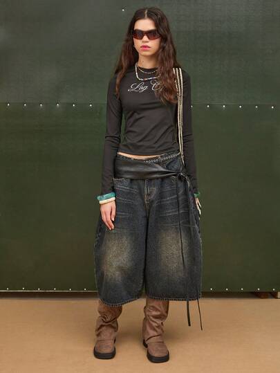 COUREZ Women Denim Shorts