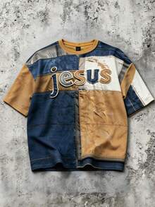 HIMLAND Camiseta casual de hombre con estampado gráfico para el transporte urbano - Multicolor - Ver 6