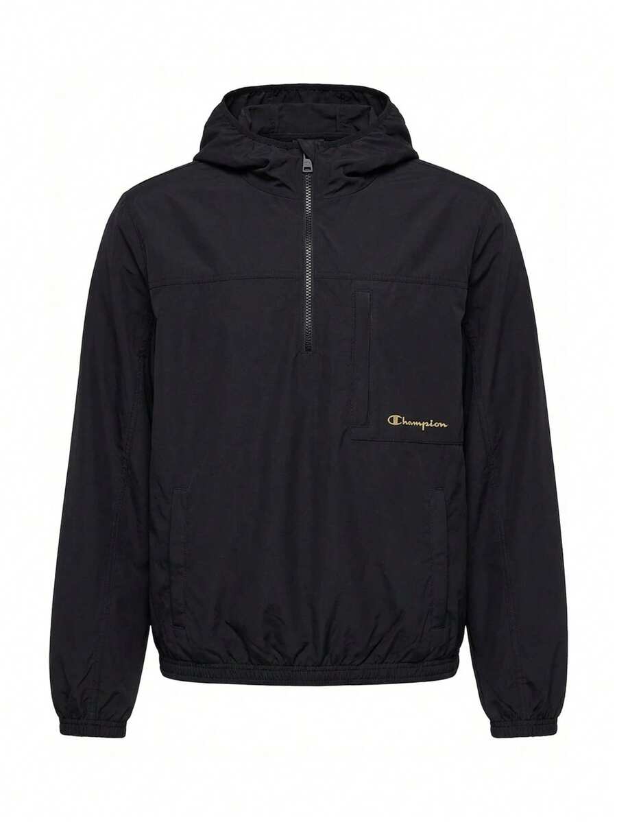 Champion Men's Hooded Jacket Black - Black - View 1