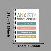 1本45页的综合练习册，旨在帮助管理焦虑。 - 多色 - 查看 7